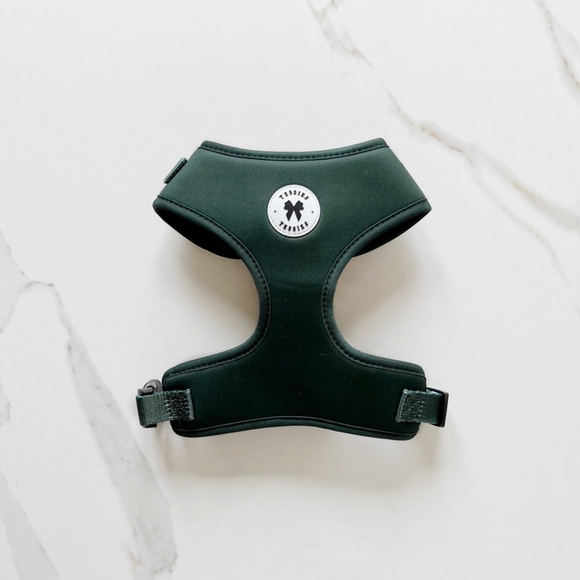 Tessies Elegant Emerald Harness + Bow - Picture 2 of 7